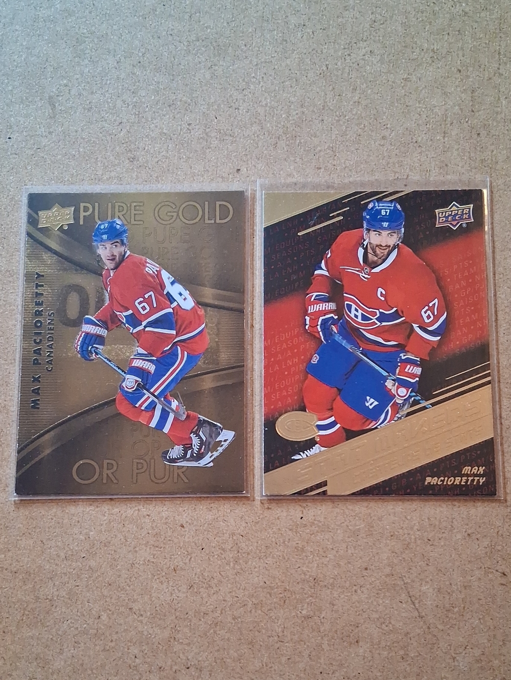 Max Pacioretty Montreal Canadiens Collectible Cards - Blue/Red/White